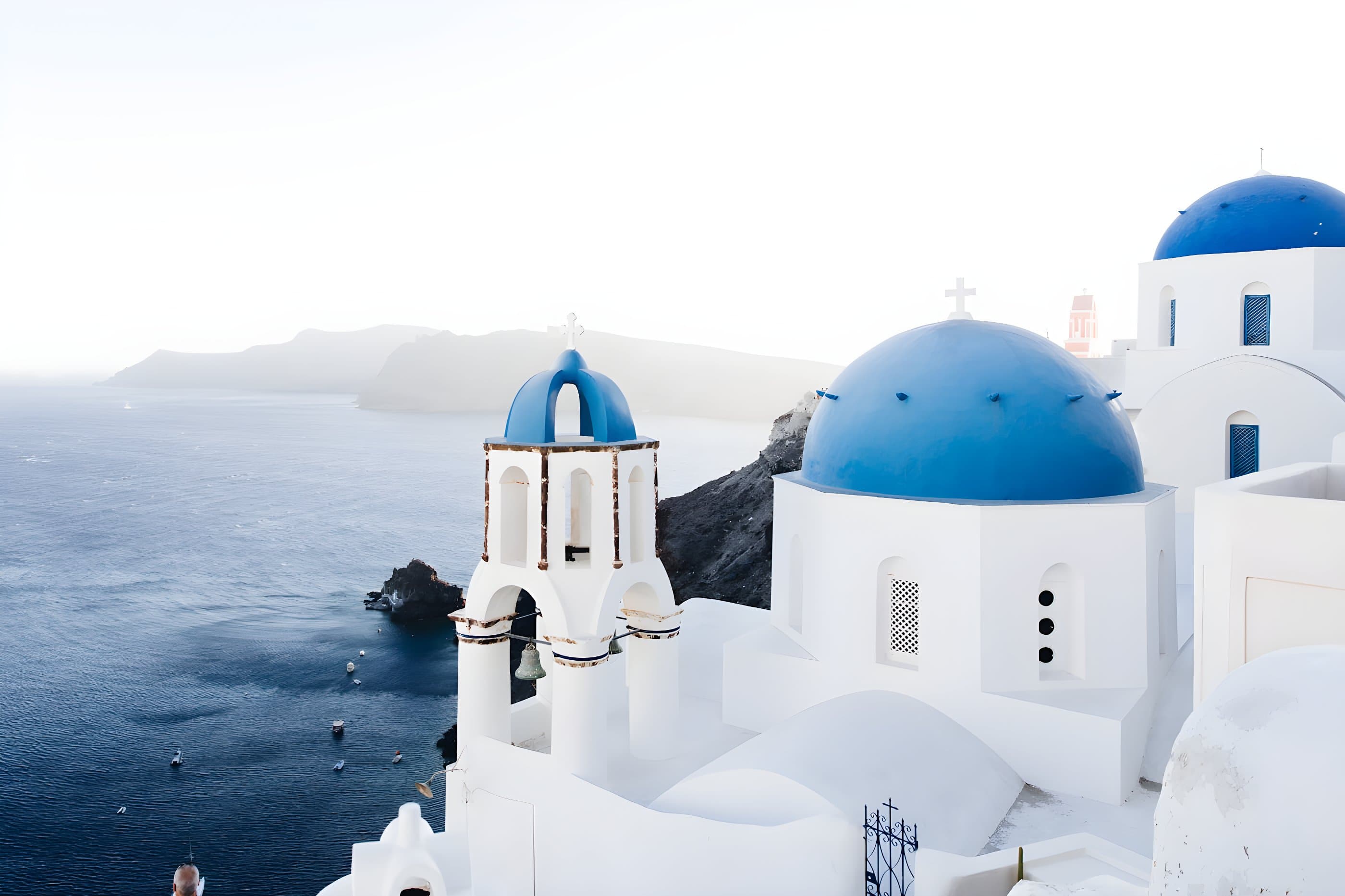 Mediterranean coastline at golden hour